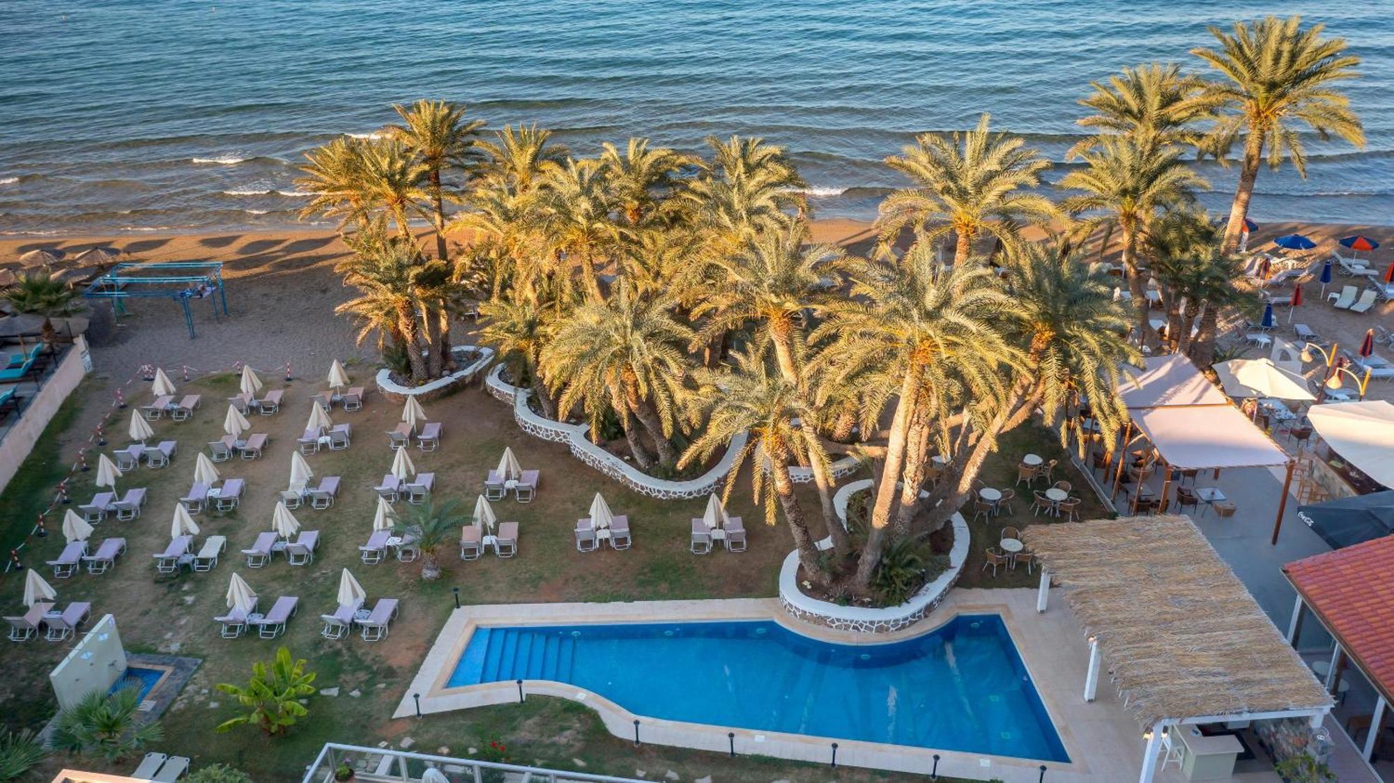 Zeus Hotels Palm Beach Stalida Exterior foto